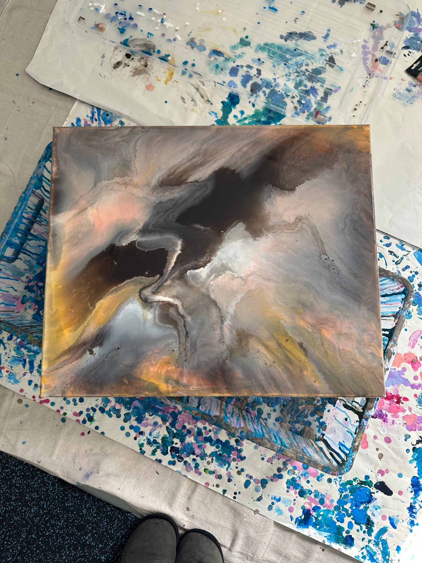 Paint and Pour - Adults only workshop (Ages 18+)