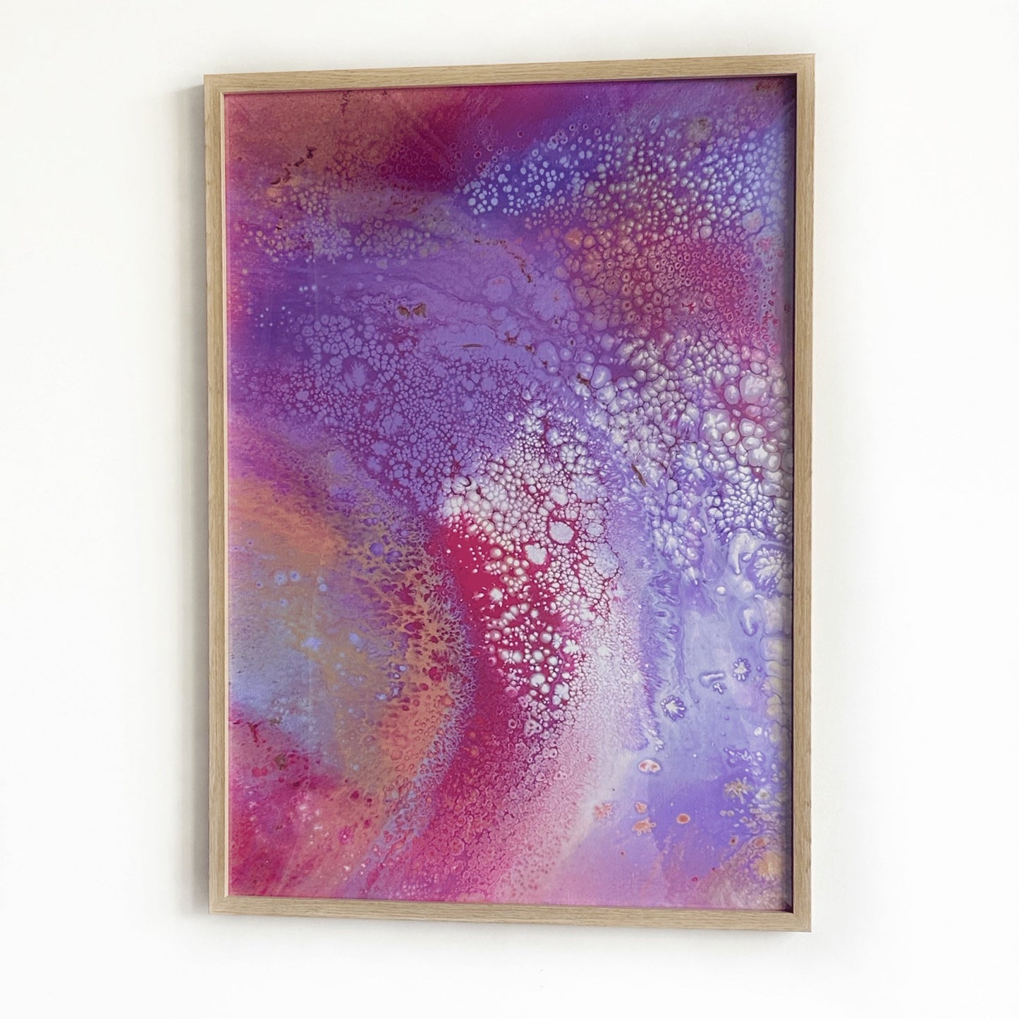 Pink Prisms, Limited Edition Print