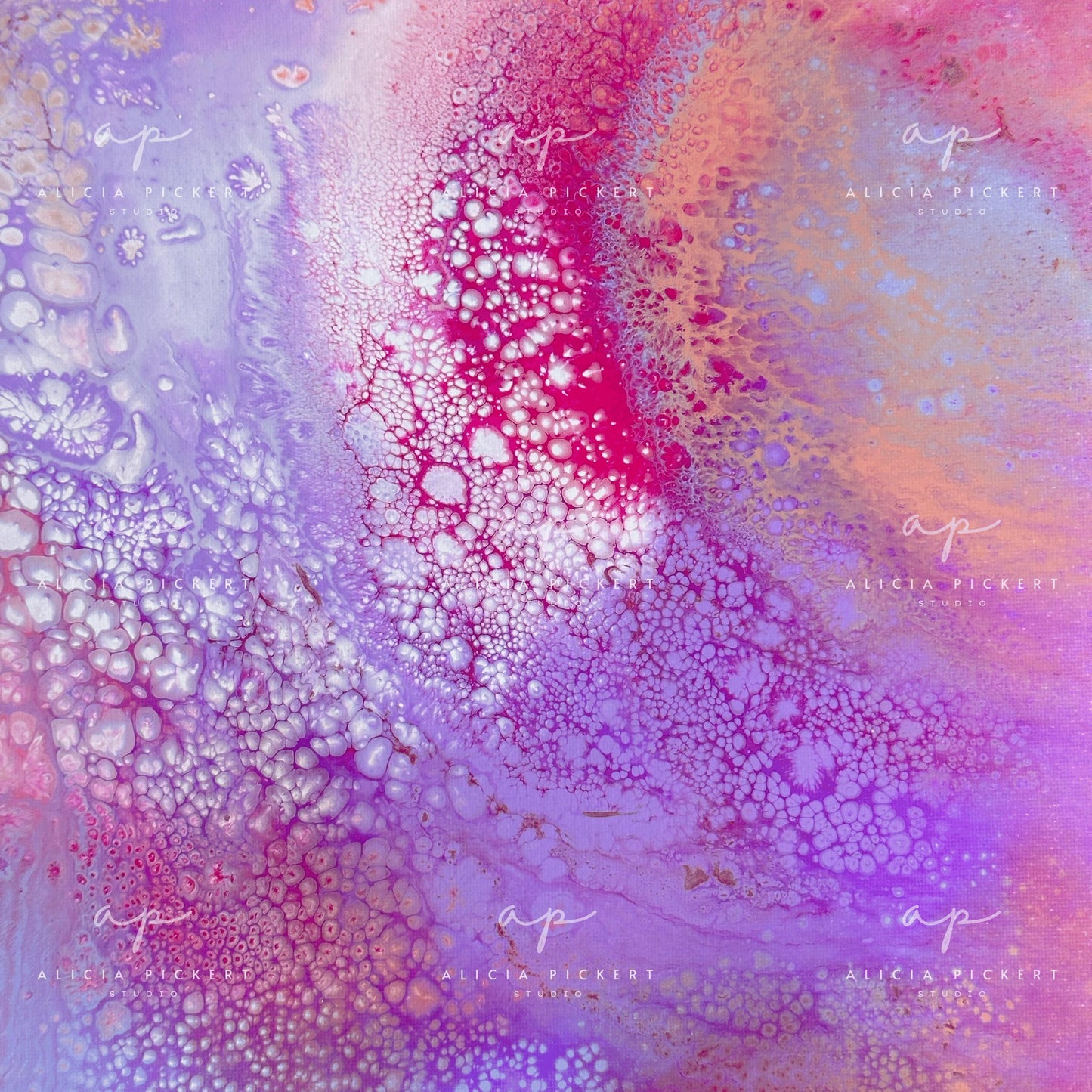 Pink Prisms, Limited Edition Print