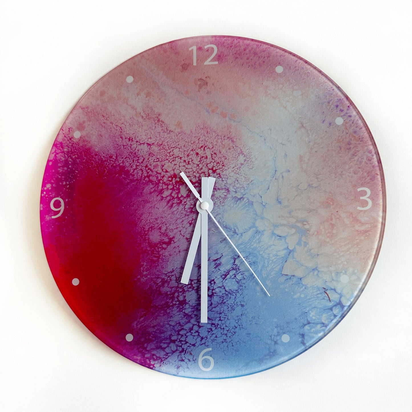 Rapture of Rose Wall Clock